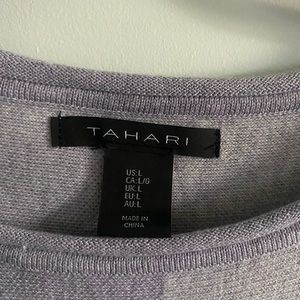Purple Tahari sweater. Size Large.